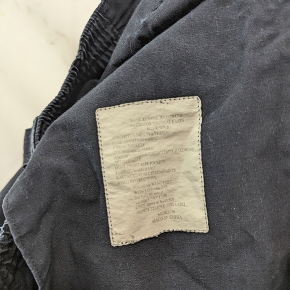 LAPG Pant Men 42 x 28 Blue Tactical Cargo Los Angeles Police Gear Twill Short - Picture 9 of 12